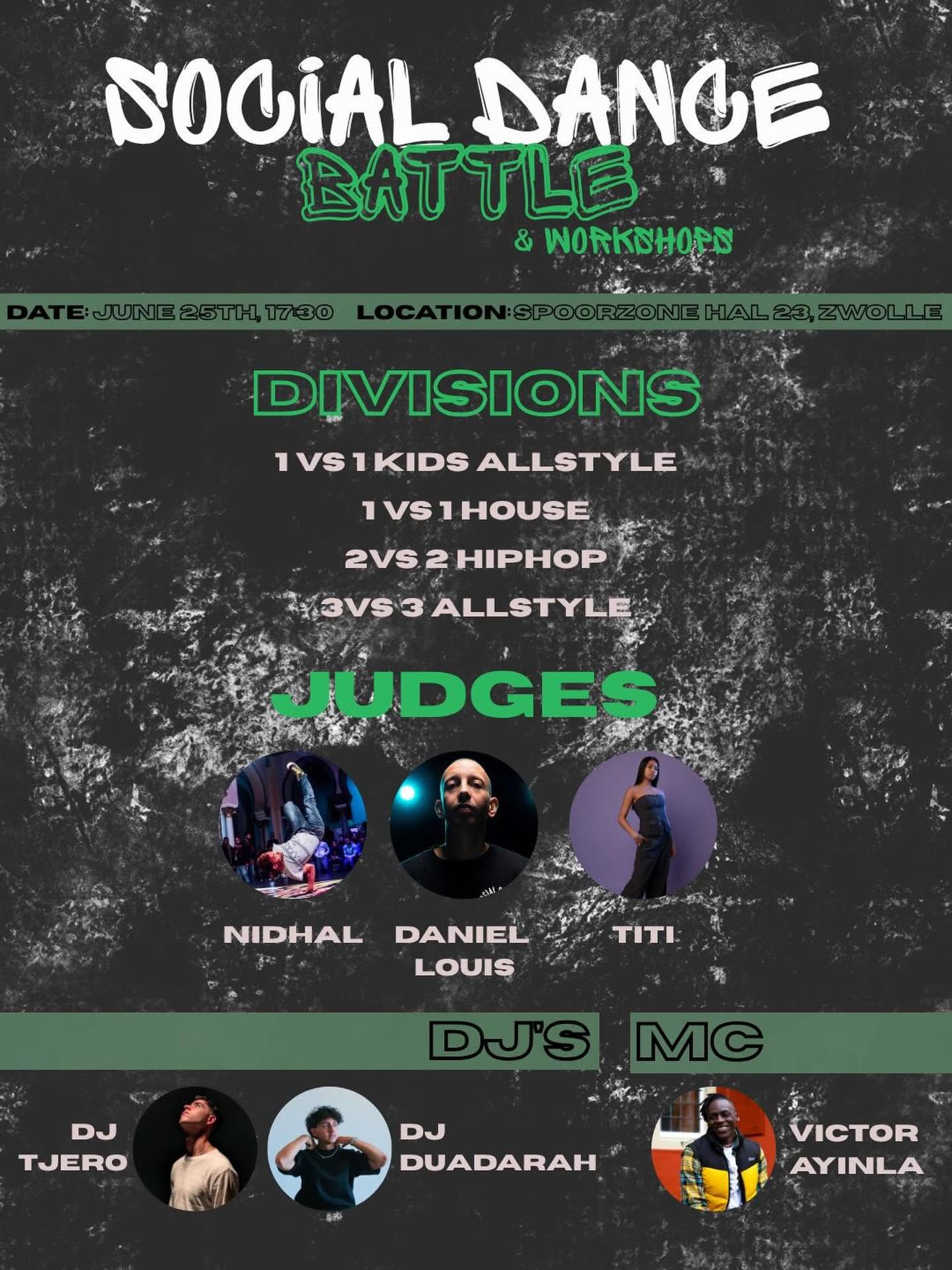 Social Dance Battle & Workshops