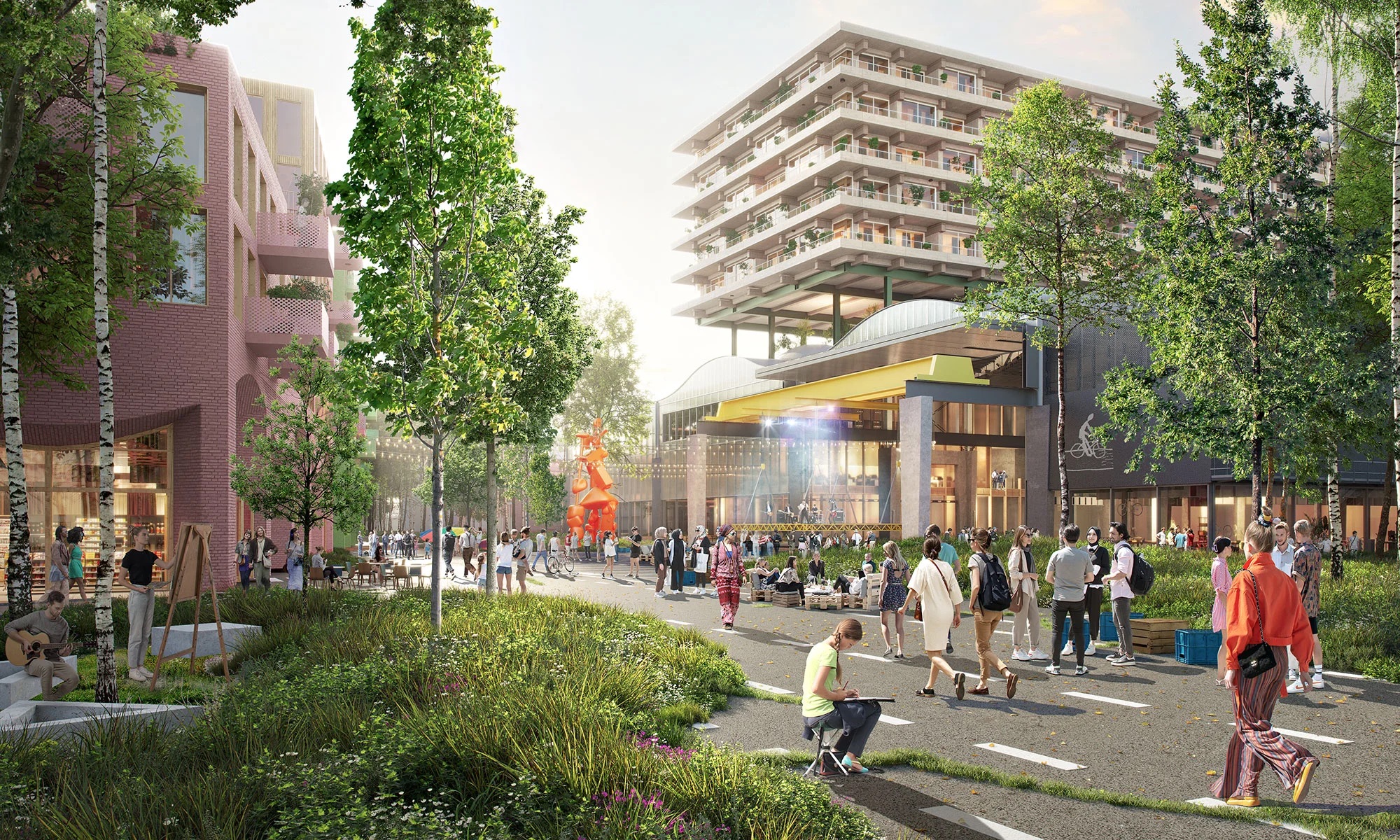 AM start met bouwrijp maken WARTZ-gebied